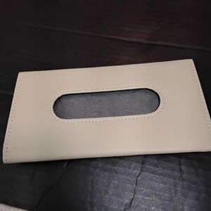 Elegant Cream Tissue Box Cover